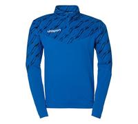 uhlsport Progressive 28 1/4 Zip Top - Maglia da Calcio a Maniche Lunghe e Maglione Sportivo Taglio Unisex