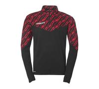 uhlsport Progressive 28 1/4 Zip Top - Maglia da Calcio a Maniche Lunghe e Maglione Sportivo Taglio Unisex