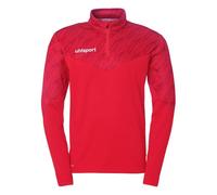 uhlsport Progressive 28 1/4 Zip Top - Maglia da Calcio a Maniche Lunghe e Maglione Sportivo Taglio Unisex