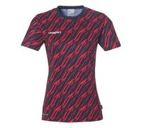 Uhlsport Progressive 28 Short Sleeve T-shirt Blu M Donna