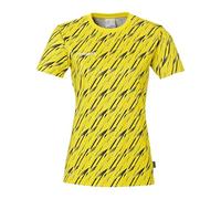 uhlsport Progressive 28 Jersey Maglia da Calcio a Maniche Corte Maglietta Sportiva per Bambini e Adulti - Taglio da Donna - Maglia Sportiva Traspirante