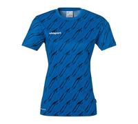 Uhlsport Progressive 28 Short Sleeve T-shirt Blu M Donna