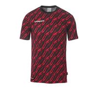 uhlsport Progressive 28 Maglia da Calcio a Maniche Corte Maglietta Sportiva per Bambini e Adulti - Taglio Maschile - Maglia da Calcio Traspirante
