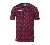 Uhlsport Progressive 28 Short Sleeve T-shirt Blu S Uomo