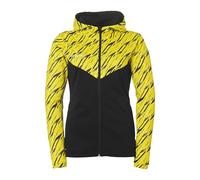 uhlsport Progressive 28 Multi Hood - Giacca sportiva da donna, con cappuccio e colletto alto