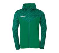 Uhlsport Progressive 28 Multi Full Zip Sweatshirt Verde 10-11 Years Bambini