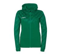 uhlsport Progressive 28 Multi Hood - Giacca sportiva da donna, con cappuccio e colletto alto