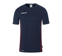uhlsport Progressive 28 Poly Shirt Manica Corta - Traspirante e Comoda da Indossare