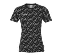 Uhlsport Progressive 28 Short Sleeve T-shirt Nero M Donna