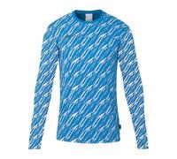 Uhlsport Progressive Torwart Long Sleeve T-shirt Blu 10-11 Years Bambino,Bambina