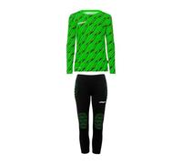 Uhlsport Set portiere Progressive Bundle J Verde/Nero 13-14 anni Bambina