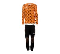 Uhlsport Progressive Bundle J Long Sleeve Set Arancione,Nero 6-7 Years Ragazza