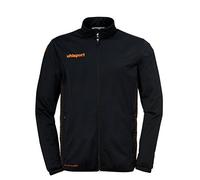 uhlsport Score Classic Jacke, Giacca da Uomo, Schwarz/Fluo Orange, M