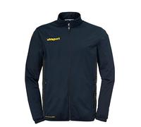 uhlsport Score Classic-Giacca, Uomo, Blu Marine/Giallo Fluo, 3XL