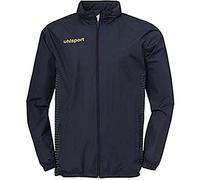 uhlsport Score Pioggia Giacca Maglietta a Manica Corta, Unisex, Score Regenjacke, Blu Marine/Giallo Fluo, XXXL