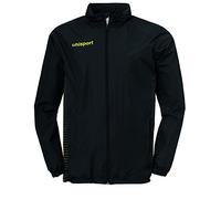 uhlsport Score Pioggia Giacca Maglietta a Manica Corta, Unisex, Score Regenjacke, Giallo Fluo/Nero, XXXL