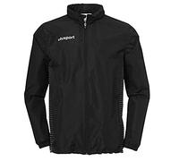 uhlsport Score Pioggia Giacca Maglietta a Manica Corta, Unisex, Score Regenjacke, Schwarz/Weiß, XXXL
