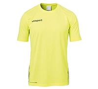 uhlsport Score Training Maglietta, Unisex, Score Training, Fluo Gelb/Schwarz, XXXL