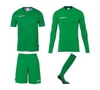 uhlsport Prediction Torwart Set Maglia, Verde, M Unisex-Adulto