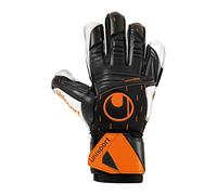 UHLSPORT Speed Contact Guanti Schwarz/Weiß/Fluo Orange 11