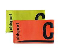 uhlsport Spielführerarmbinde-1006749010001, Polsini Unisex-Adulto, Fluo Gelb/Schockred, M