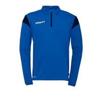 Uhlsport Squad 27 Half Zip Sweatshirt Blu 3XL Uomo