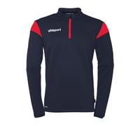 uhlsport Squad 27 1/4 Zip Top - Pullover Unisex, Marine/Rot,