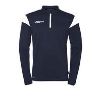 uhlsport Squad 27 1/4 Zip Top - Pullover Unisex, Marine/Weiß,