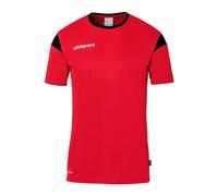 uhlsport Squad 27 - Maglia Sportiva a Maniche Corte, per Bambini e Adulti, Unisex, Traspirante