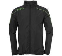uhlsport Stream 22 all Weather Jacke, Giacca per Bambini, Verde Fluo/Nero, 128