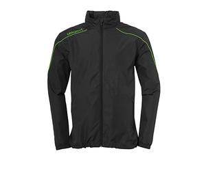 uhlsport Stream 22 - Giacca impermeabile da bambino, Bambini, Giacca, 100519524, Verde fluo/nero, 116