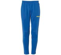 uhlsport Stream 22 - Pantaloni Sportivi da Bambino, Bambini, 100519014, Azzurro/Giallo Lime, 140