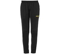 uhlsport Stream 22 - Pantaloni Sportivi da Bambino, Bambini, 100519023, Nero/Giallo Limone, 116
