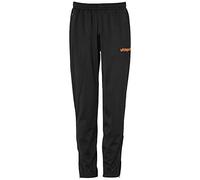 uhlsport Stream 22 - Pantaloni Sportivi da Bambino, Bambini, 100519422, Schwarz/Fluo Orange, 152
