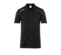 Uhlsport Stream 22 Polo Shirt, Uomo, Uomo, Polo, 100220401, Nero/Bianco, 3XL