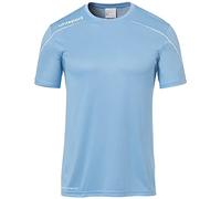 uhlsport Stream 22 Trikot, Maglia da Bambino, skyblau/Weiß, 116