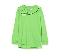 Uhlsport Stream 3.0, Maglia a Maniche Lunghe Bambini, Verde/Nero, XXXS