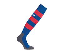 uhlsport Team PRO Essential Stripe Socken, Calze da Uomo, Azzurro/Rosso, 41-44
