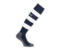 uhlsport Team PRO Essential Stripe Socken, Calze da Uomo, Navy/Bianco, 37-40