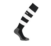 uhlsport Team PRO Essential Stripe Socken, Calze da Uomo, Nero/Bianco, 41-44