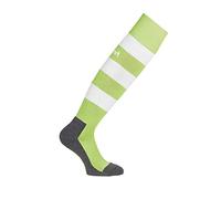 uhlsport Team PRO Essential Stripe Socken, Shirt Unisex Adulto, Verde Fluo/Bianco, 28-32