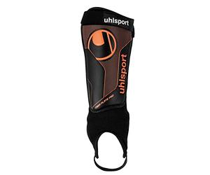 uhlsport Tibia Plate PRO, Bambini Parastinchi Calcio-Design Leggero con Guscio Rigido Protettivo e Protezione della Caviglia Uomini Donne Unisex Adulto