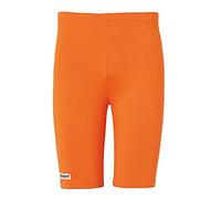 uhlsport Uomo Distinction Colors Tights Shorts, Uomo, Distinction Colors Tights, Arancione Fluo, XL