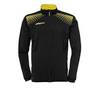 Uhlsport Uomo Goal Classic Giacca Ragazzo, Nero/Giallo limone, 116