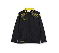 uhlsport Uomo Goal Classic Giacca, Uomo, Goal Classic Jacke, Nero/Giallo Limone, XXL