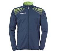 uhlsport Uomo Goal Classic Giacca, Uomo, Goal Classic Jacke, Petrol/Flash Grün, S