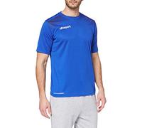 uhlsport Uomo Goal Poliestere Training Maglietta, Uomo, Goal Polyester Training T-Shirt, Azurblau/Marine, XXXL