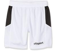 uhlsport Uomo Goal Shorts, Uomo, 100333502, Bianco/Nero, S