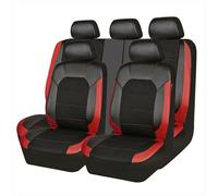 UHMMHBGR Coprisedili Auto per Fiat Doblo II 2010-2014 2015 2016 2017 2018 2019 2020 2021 2022 2023 2024, 9 Pezzi Set Copri-Sedile Anteriori Posteriori Tutte Stagioni Accessori Auto,Red