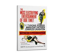 UHMVVT Poster decorativo su tela con personaggi del film e testimoni dell'accusa, stampa artistica moderna per camera da letto, 30 x 45 cm